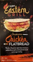 Shawarma chicken flatbread