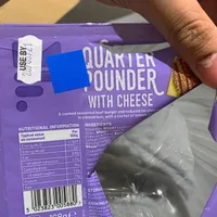 Quarter pounder with cheese