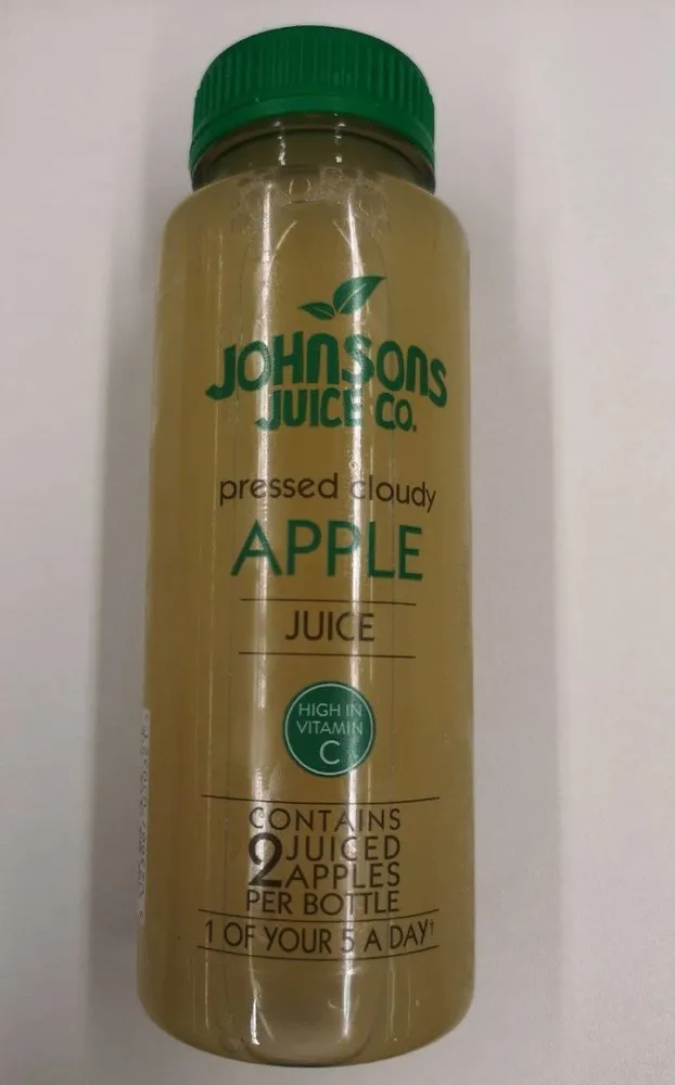 Apple juice pressed cloudy
