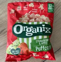 Puffcorn strawberry & apple