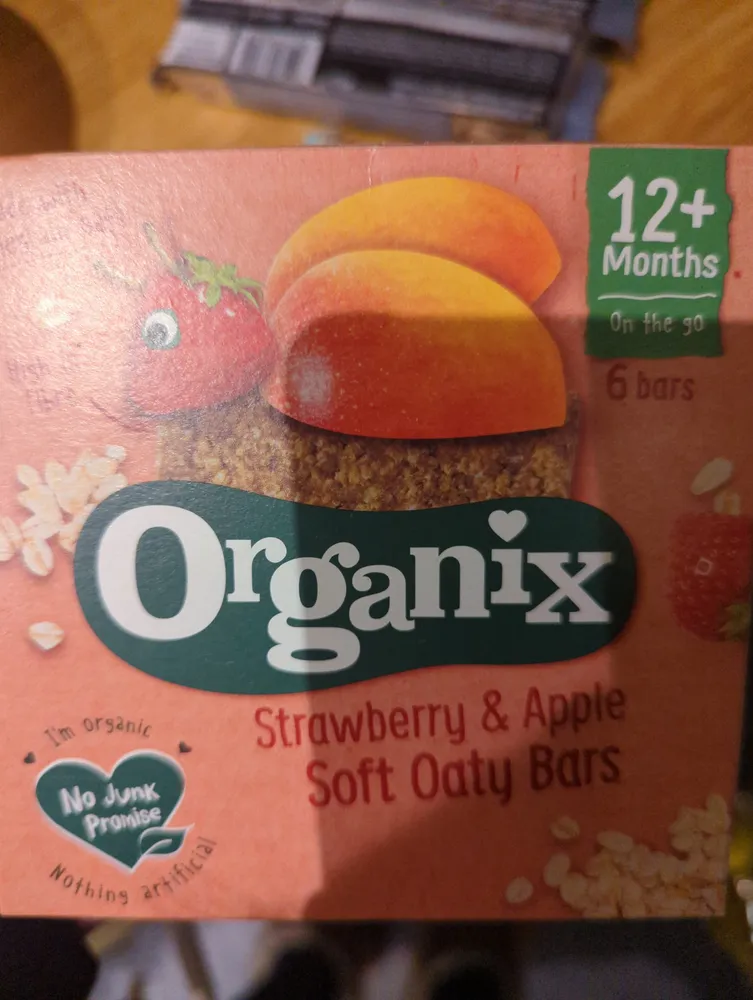 Soft Oaty Bars - Strawberry & Apple