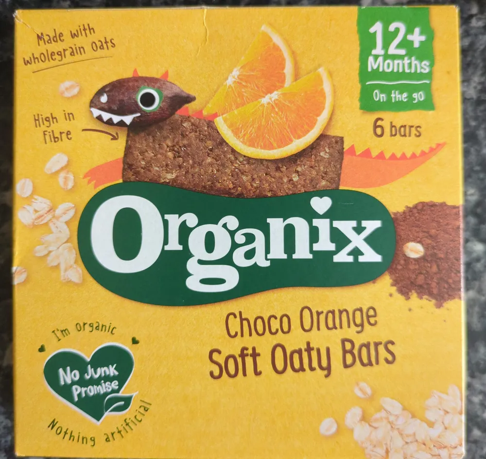 Choco Orange Soft Oaty Bars
