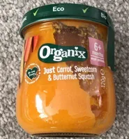 Carrot,sweetcorn&butternut squash