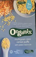 Multigrain mini cereal puffs