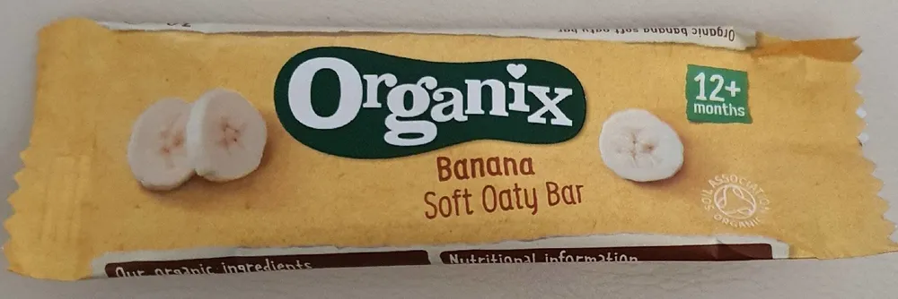 Organix Banana Soft Bar