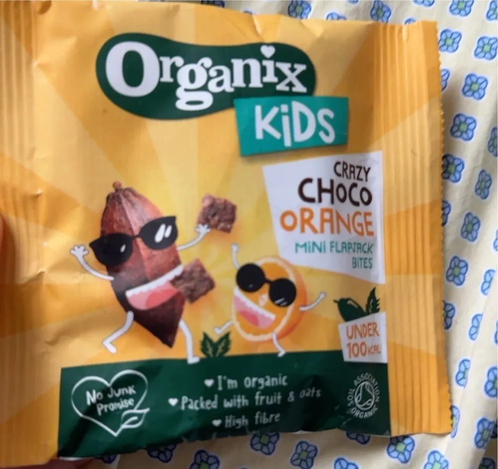 crazy choco orange mini flapjack bites