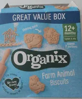 Organix: Goodies Animal Biscuits - 100g