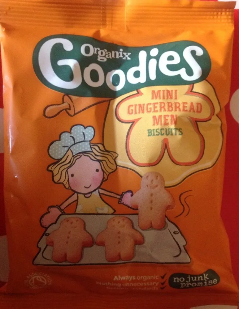 Mini Gingerbread Men Biscuits