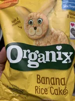 Organix Finger Foods Banana Rice Cakes