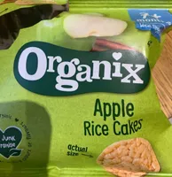 Organix Apple rice cakes