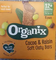 Cocoa raisin softy oaty bar