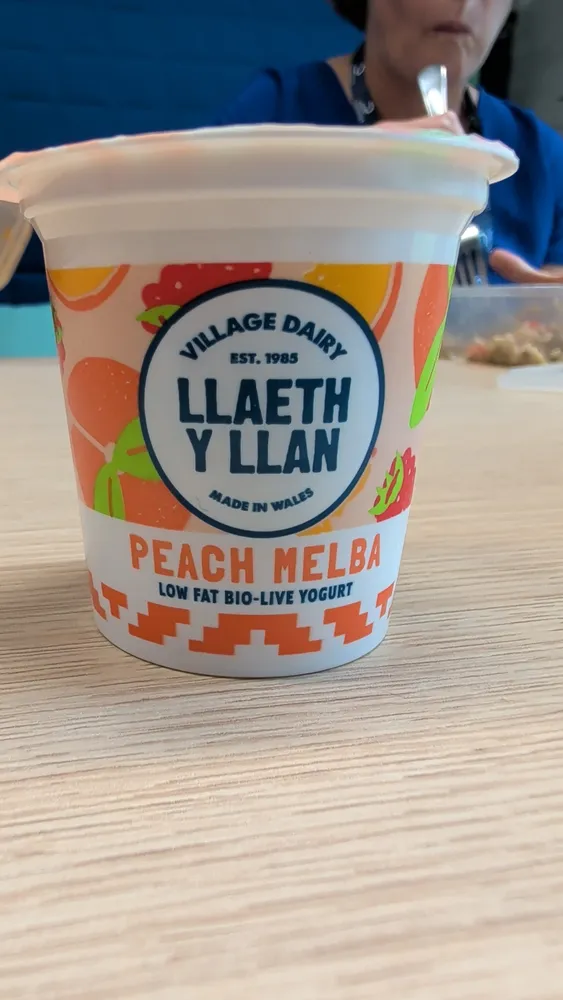 Peach Melba Low Fat Bio-Live Yogurt