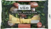 Porcini Mushroom and Spinach Ravioli