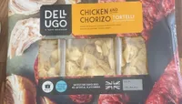 Chicken and chorizo tortelli