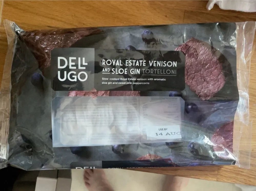 Royal Estetr Venison and Sloe Gin Tortelloni