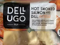 Hot smoked salmon and dill fiorelli