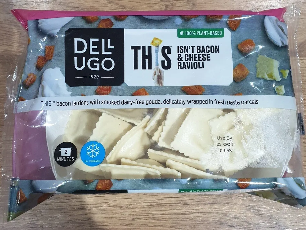 Isn't Bacon & Cheese Ravioli