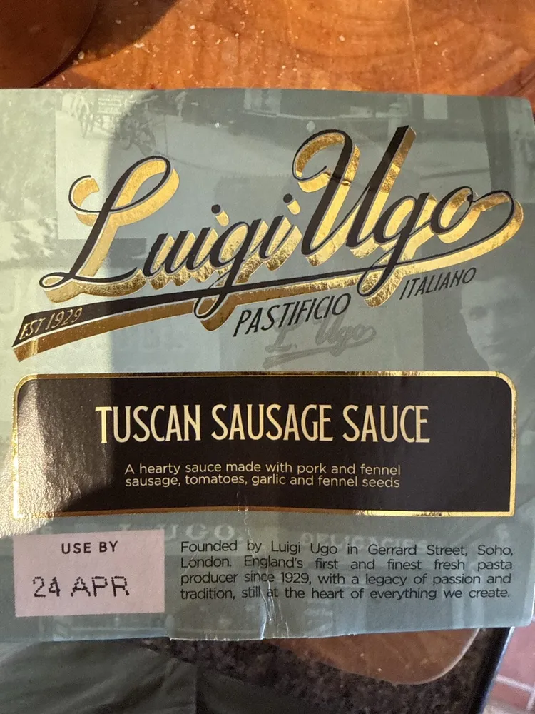 Tuscan Sausage Sauce