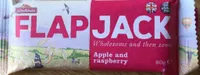 Flapjack æble Og Hindbær - 80 GR - Zacho Food A / S