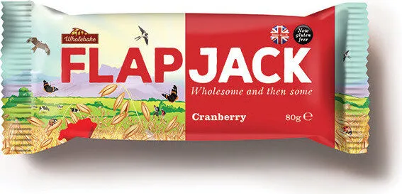 Flapjack s brusinkami