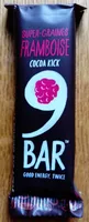 Barre chocolat framboise