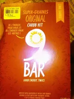 9 Bar Original Carob Hit Bars