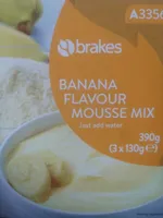 Banana Flavour Mousse Mix