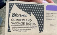 Cumberland sausage eights