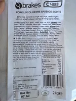 Pork Lincolnshire Sausage