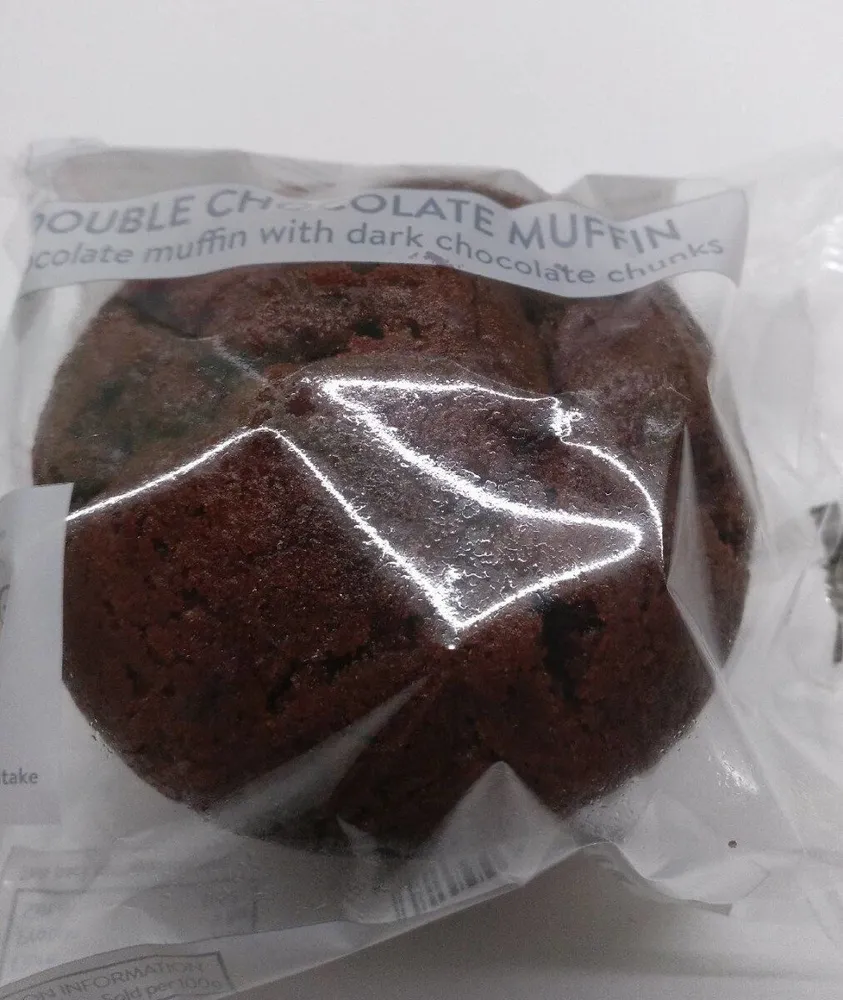 Double chocolate muffin