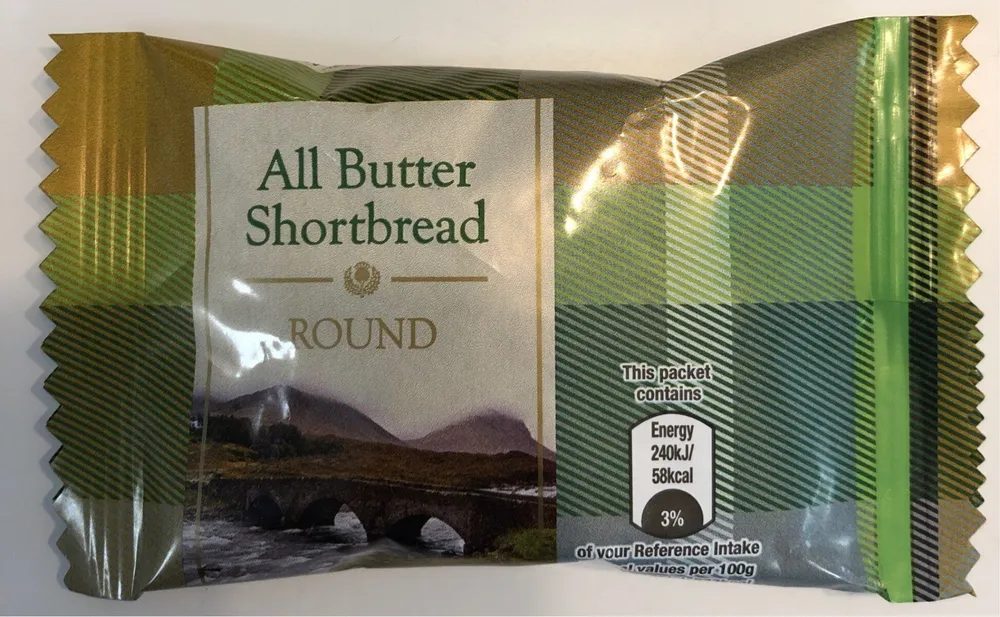 All butter shortbread