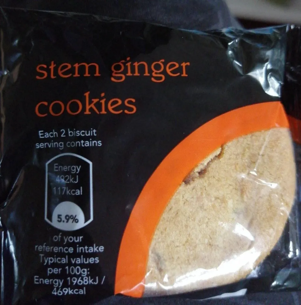 Stem Ginger Cookies