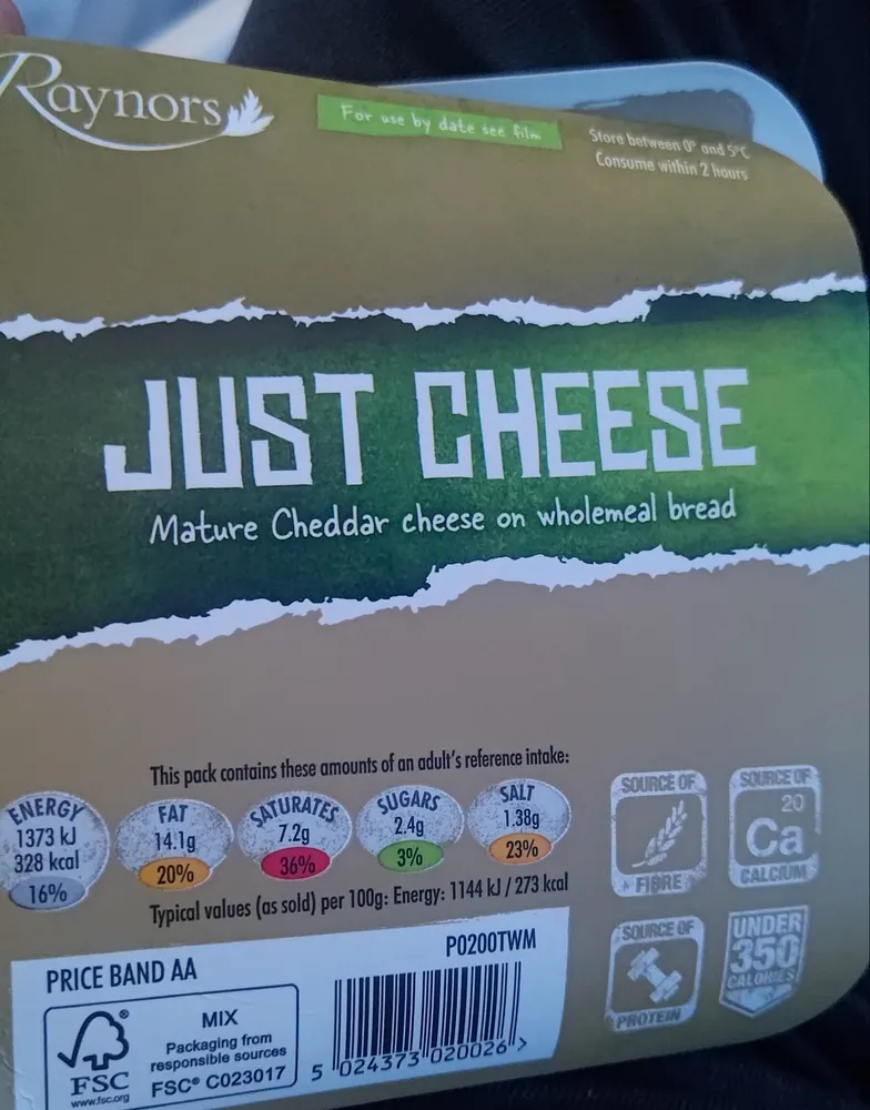 just cheese