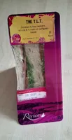 Smoked Turkey rashers, lettuce & tomato on soft grain bread