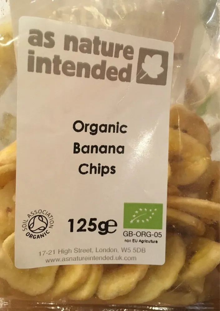 Organic Banana Chips