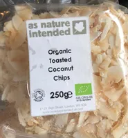 Organic toasted coconut chips