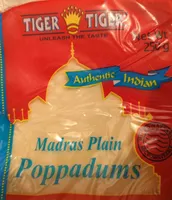 Madras Plain Poppadums