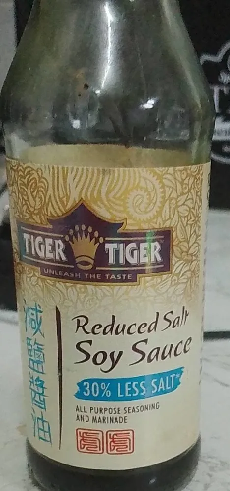 Reduced salt soy sauce