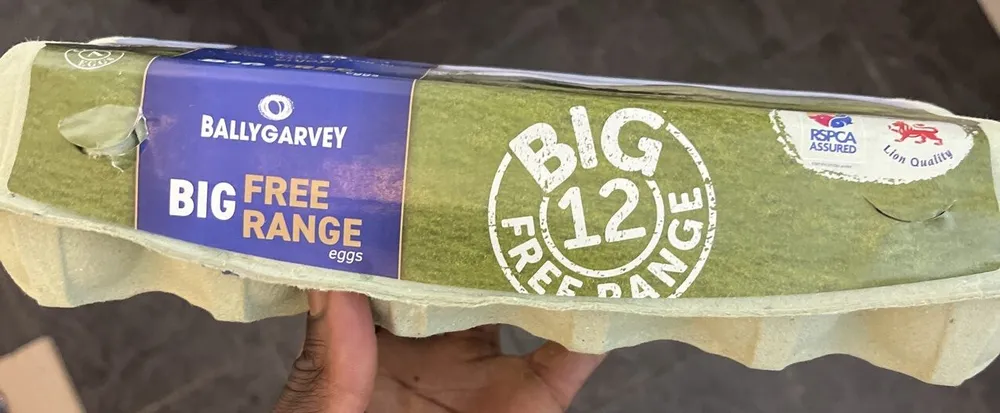 Big Free Range Eggs - Bally Garvey