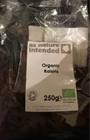 Organic raisin