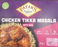 Chicken Tikka Masala With Rice