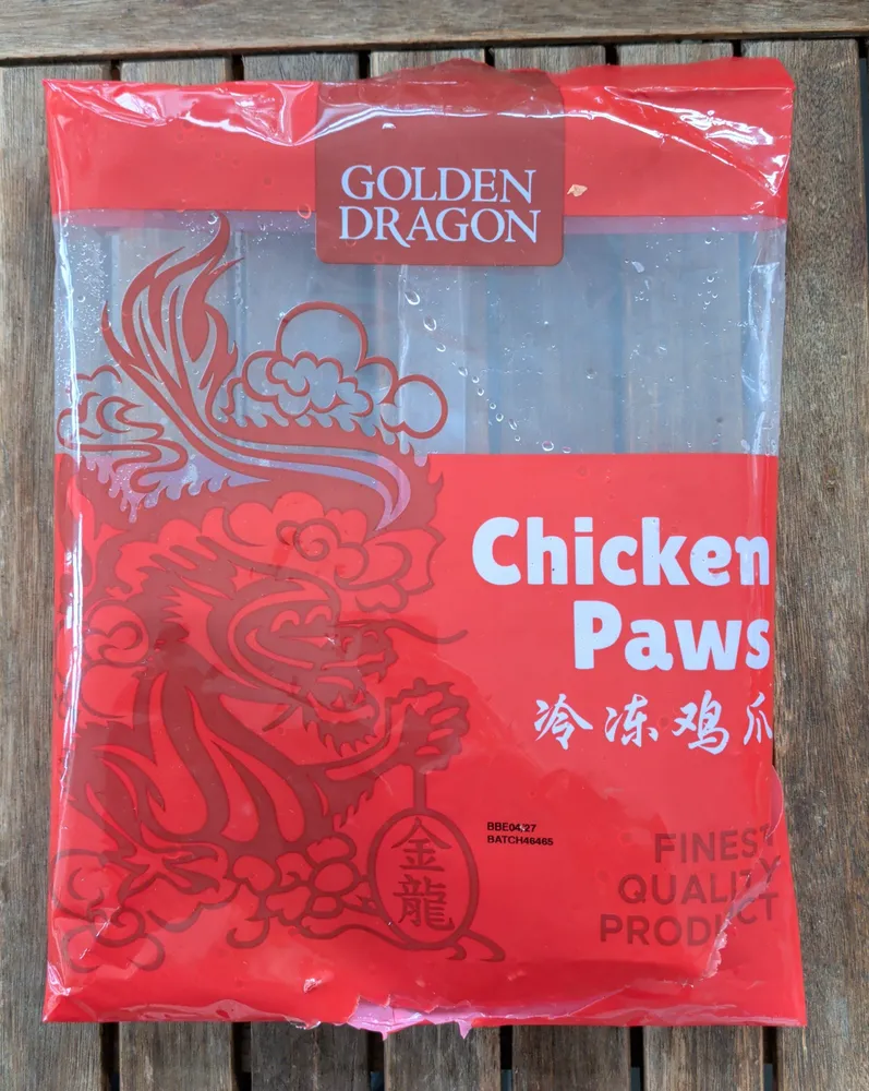 Chicken paws