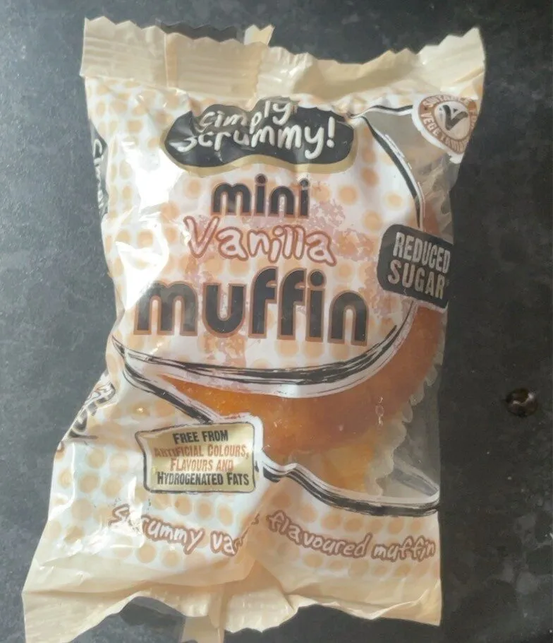 Mini vanilla muffin