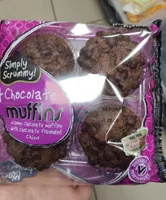 4 Chocolate Muffins