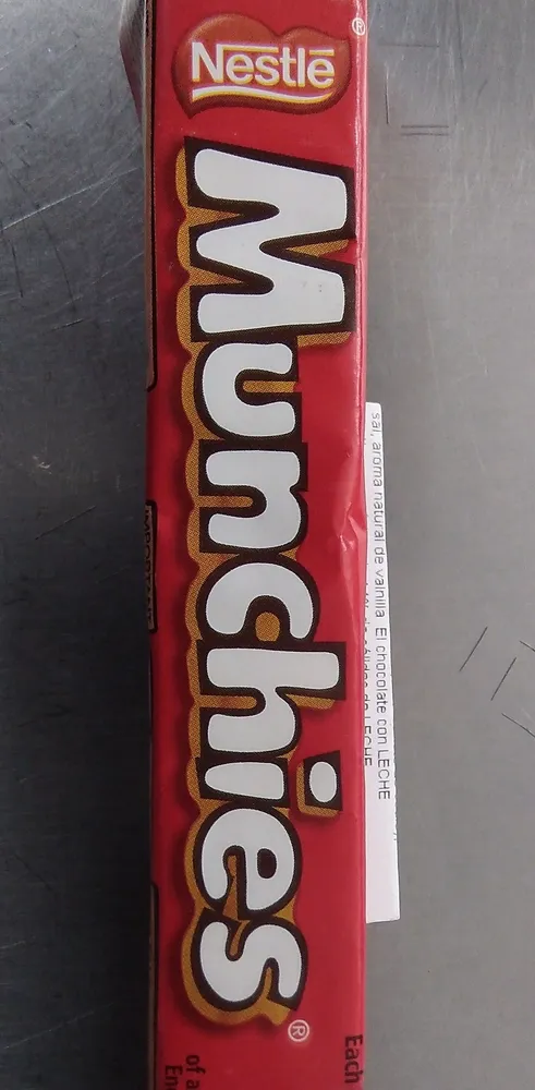 Munchies Chocolate Tube 52g