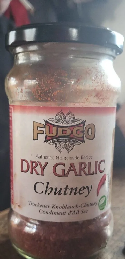 Dry garlic chutney