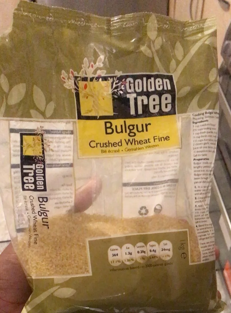 Crushed wheat bulgur