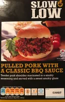Pulled pork with a classic bbq sauce