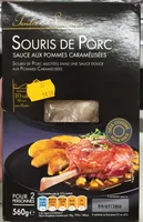 Souris de Porc Sauce aux pommes caramélisées