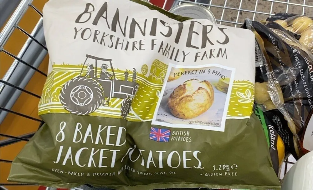 Baked potatoes